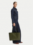 Calvin Klein K&auml;ekott Foil Logo Tote W/Pouch LV04F3274G Roheline