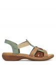 Rieker Sandaalid 65918-52 Roheline