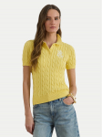 LAUREN RALPH LAUREN Kampsun 200932224017 Helekollane Slim Fit