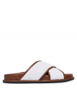 Max Mara Beachwear Pl&auml;tud Peonie 2616521019650 Valge