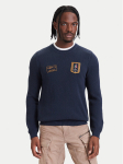 Aeronautica Militare Kampsun 262MA1659UL00903 Tumesinine Regular Fit