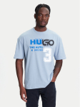 HUGO T-s&auml;rk Nesite 50544168 Helesinine Loose Fit