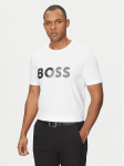 BOSS T-s&auml;rk Tape Logo 50530990 Valge Regular Fit