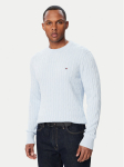 Tommy Hilfiger Kampsun Classic MW0MW33132 Helesinine Regular Fit