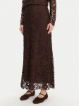 Bruuns Bazaar Midiseelik Sago Joanelle BBW4518 Pruun Regular Fit
