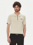 BOSS Polo s&auml;rk K_Perform-Max_Pl 50537146 Beež Slim Fit