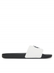 Calvin Klein Jeans Pl&auml;tud Slide Jelly Mono Pu YM0YM01281 Valge