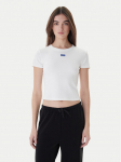 Hugo T-s&auml;rk Baby 50510749 Valge Slim Fit