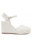 Casta&ntilde;er Espadrillid Carolyn/142 023115 Valge
