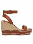 LAUREN RALPH LAUREN Espadrillid 802940573002 Pruun
