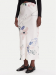 Desigual Maksiseelik Paul 25WWFW07 Valge Regular Fit