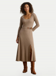 LAUREN RALPH LAUREN Kootud kleit 200980038001 Beež Slim Fit 8
