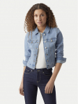 Vero Moda Teksajakk Luna 10279492 Sinine Slim Fit