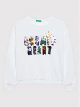 United Colors Of Benetton Pluus 3J68C101I Valge Regular Fit