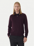 Calvin Klein Kampsun LV04LD318G Bordoopunane Regular Fit