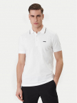 BOSS Polo s&auml;rk Birdie Paule 50559365 Valge Slim Fit