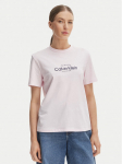 Calvin Klein Jeans T-s&auml;rk NYC Logo LV047F810G Roosa Classic Fit