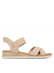 Skechers Sandaalid BOBS Desert Kiss - Golden Lily 114418/NAT Beež