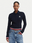 Tommy Jeans Kampsun DW0DW22933 Tumesinine Regular Fit