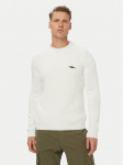 Aeronautica Militare Kampsun 262MA1571UL00409 Valge Regular Fit