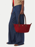 Tommy Hilfiger K&auml;ekott Popette East West Tote AW0AW19211 Punane