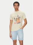 Blend T-s&auml;rk 20718263 Beež Regular Fit