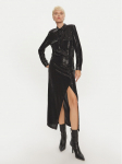 LOLA CASADEMUNT Kokteilikleit LF2416003 Must Regular Fit