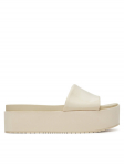 Calvin Klein Jeans Pl&auml;tud Flatform Sandal Slide In Nylon YW0YW01791 Ekr&uuml;&uuml;v&auml;rv