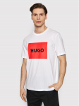 Hugo T-s&auml;rk Dulive222 50467952 Valge Regular Fit