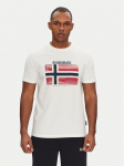 Napapijri T-s&auml;rk S-Lari NP0A4IE52061 Valge Regular Fit