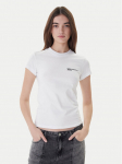 Karl Lagerfeld Jeans T-s&auml;rk A1W17004 Valge Slim Fit