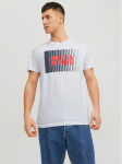 Jack & Jones T-s&auml;rk Corp 12233999 Valge Standard Fit XL