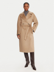 Weekend Max Mara Villane mantel Resina 2525016102 Beež Regular Fit