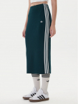 adidas Pliiatsseelik adicolor Knit 3-Stripes JW2662 Roheline Regular Fit M