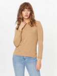TWINSET Kampsun 232TT3170 Beež Regular Fit
