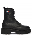 Tommy Jeans Traperid Tjw Urban Laceup Boot Wl EN0EN02906 Must