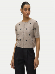 Vero Moda Kardigan Doffy 10330795 Beež Regular Fit