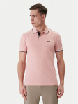 BOSS Polo s&auml;rk Paul 50506193 Roosa Slim Fit