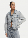 Guess Jeans Teksajakk W6GN56 D5M57 Sinine Oversize