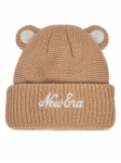 New Era M&uuml;ts Teddy Bear Ears Cuff Knit Beanie 60580794 Pruun