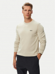 BOSS Kampsun KN_Ever-X CN 50556145 Helebeež Regular Fit