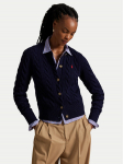 Polo Ralph Lauren Kardigan 211972104004 Tumesinine Slim Fit