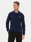 Aeronautica Militare Polo s&auml;rk 262PO1653UP00082 Tumesinine Regular Fit