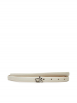 Calvin Klein Naiste p&uuml;ksirihm Ck Buckle Skinny Belt 1.5 K60K612932 Valge