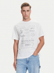 Tommy Jeans T-s&auml;rk Archive Logos DM0DM21584 Valge Relaxed Fit