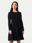 YAS Kootud kleit Becco 26011181 Must Regular Fit XS