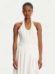 Bardot Bodi Trey Halter Neck 60030TB Valge Slim Fit