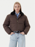Tommy Jeans Talvejope Teddy DW0DW22049 Pruun Regular Fit
