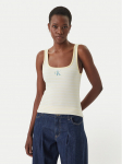 Calvin Klein Jeans Top LV047F832G Kollane Slim Fit