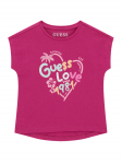 Guess T-s&auml;rk K6GI03 K6YW4 Tumeroosa Regular Fit